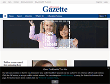 Tablet Screenshot of littlehamptongazette.co.uk